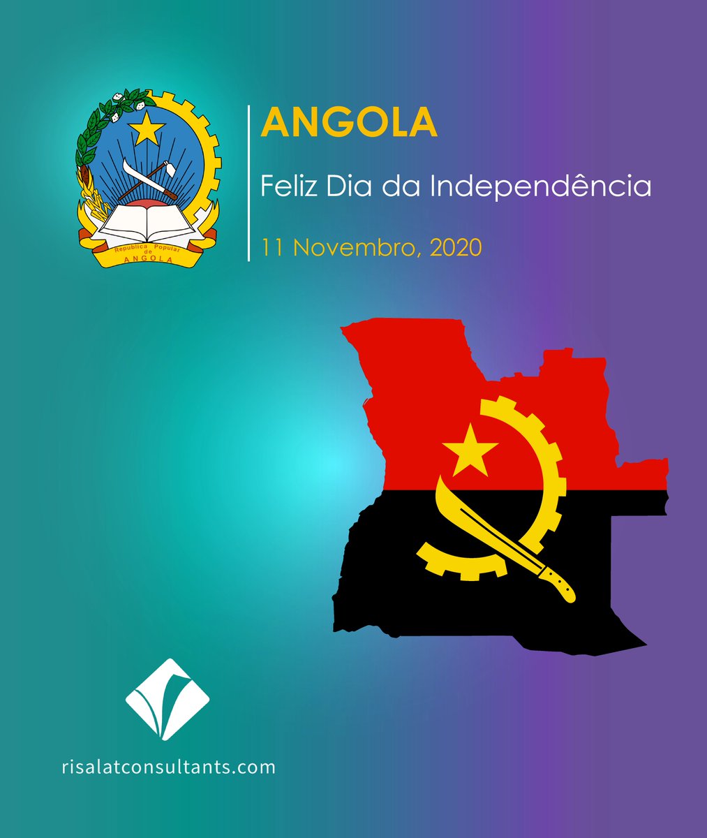 RisalatC's tweet photo. Dos Consultores Risalat com amor a todos os angolanos!
#AngolaIndependenceDay #Africa #ONEWORLD2020 https://t.co/ZEMLhneiHr
