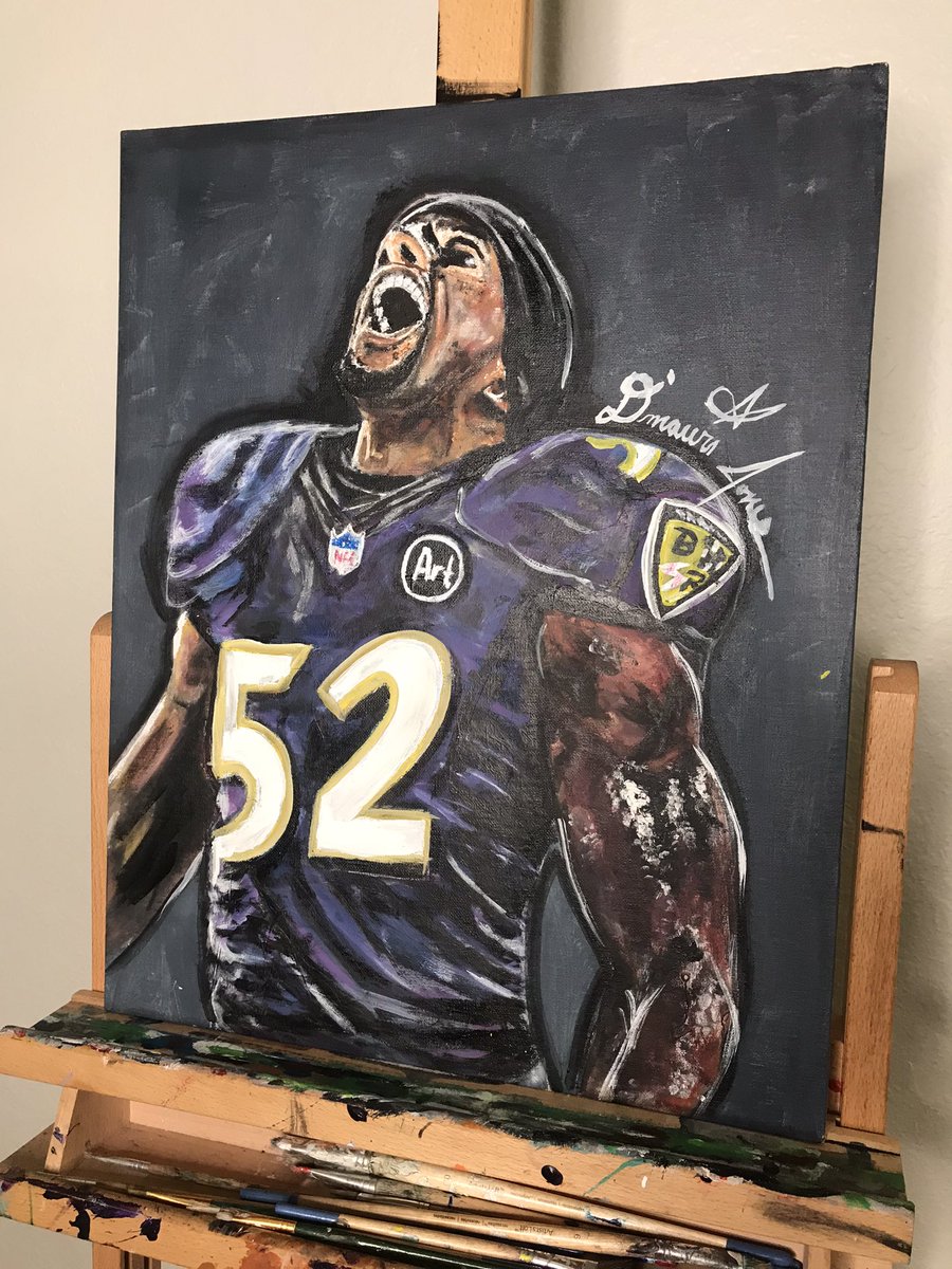 Dmaurijones_'s tweet photo. @raylewis 🔥😈🙌🏾 #Baltimore #baltimoreravens #raylewis #canesfootball #artporn #art https://t.co/y1gDrgh7FC
