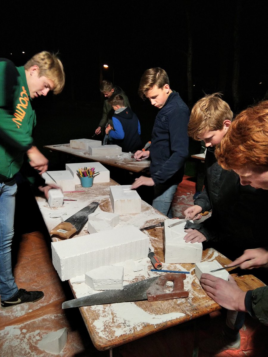 #Beeldhouwen met #gasbeton is altijd een succes