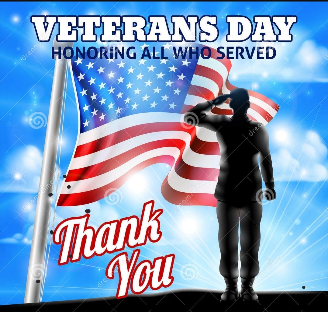 To all our Veterans.....Thank you for your service 🇺🇲