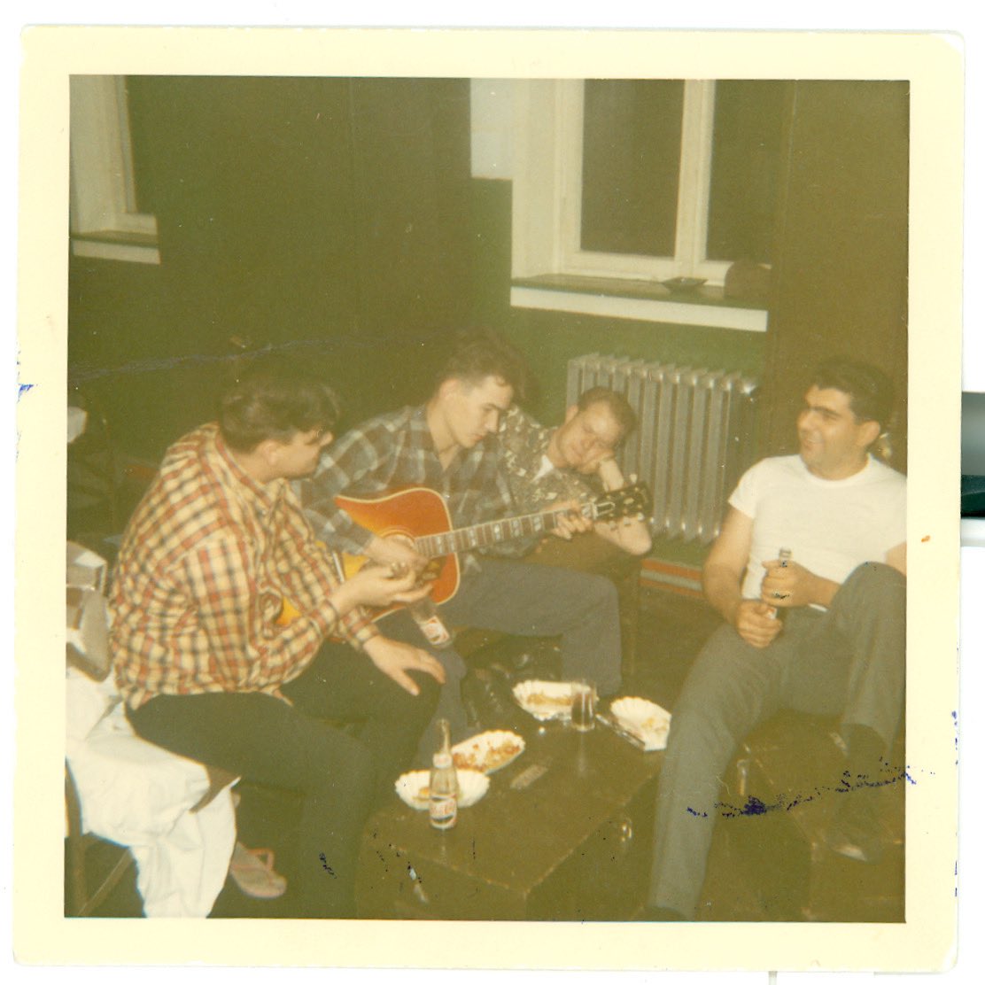 JohnPrineMusic's tweet photo. Years before John first stepped on a stage, when he was stationed in Germany, John’s dad sent him a guitar. During their downtime, John would play country &amp; rock and roll songs for the guys in the barracks. #HappyVeteransDay 🇺🇸 https://t.co/IOFaT8OjpK