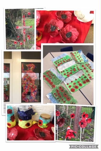 KidwellyYYC's tweet photo. Remembrance Day 2020 #lestweforget. Great work by all classes to decorate our school. https://t.co/8Jn56rRENV