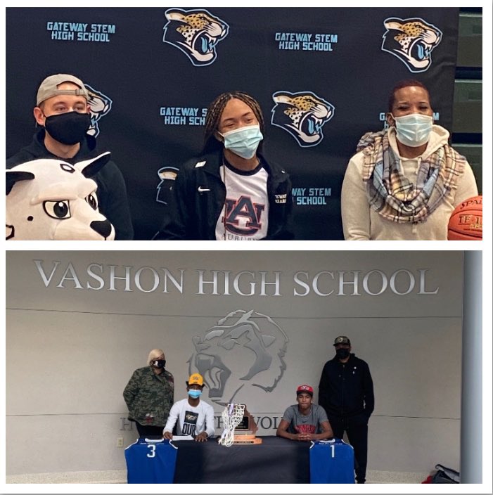 PHLATHLETICS's tweet image. #PHL 🏀🏀🏀 
#NLISigningDay #wechooseSLPS