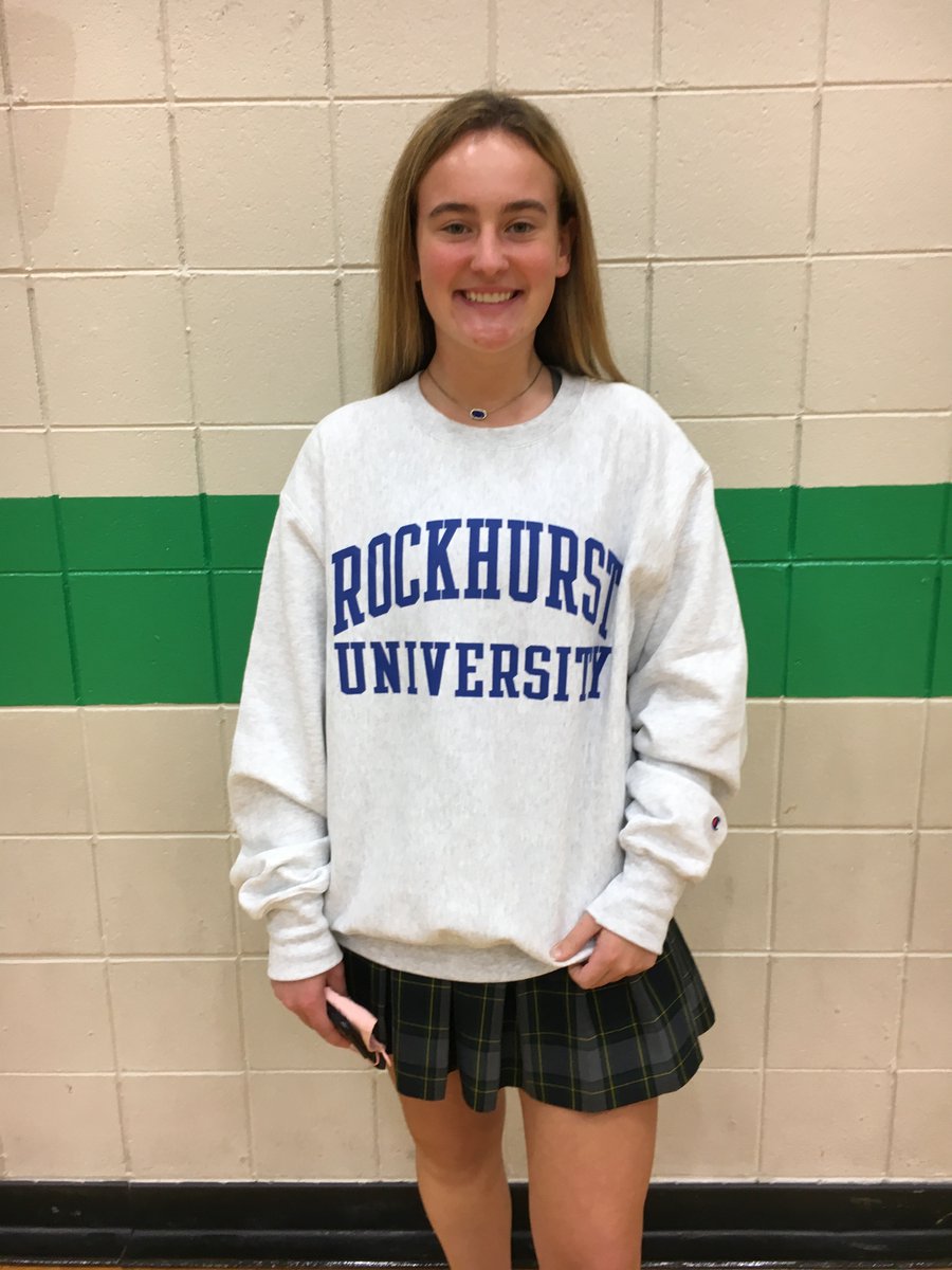 NerinxAthletics's tweet photo. Game Day for the Nerinx Hall Soccer Athletes signing at the School of their choice!  Olivia Schwarzen and Katelyn Hampton Rockhurst University!  @NerinxHall @NerinxSoccer https://t.co/nrEYXgCx5Q