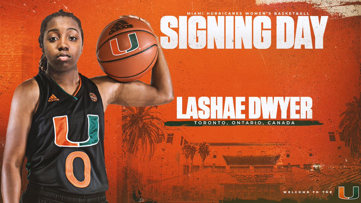 CanesWBB's tweet photo. A guard from Toronto, Ontario:
––– L A S H A E D W Y E R –––
Welcome to Miami, @sd_loading!
#21Squad x #ItsAllAboutTheU https://t.co/meymwcH2gH