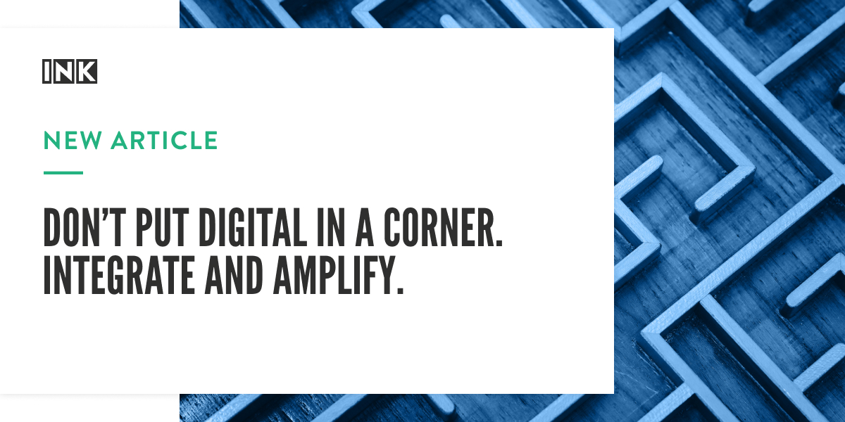 If you’ve been sidelining the digital components of your #B2B marketing strategy, now’s the time to make a change. As the B2B sales model moves increasingly online, making digital marketing a priority is a must. INKer @hancole12 explains: fal.cn/3bvF2