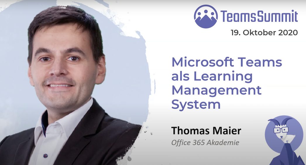 Jetzt neu: Teams Summit Vortrag - Microsoft Teams als Learning Management System

zum Beitrag: office365akademie.de/teams-summit-v…
