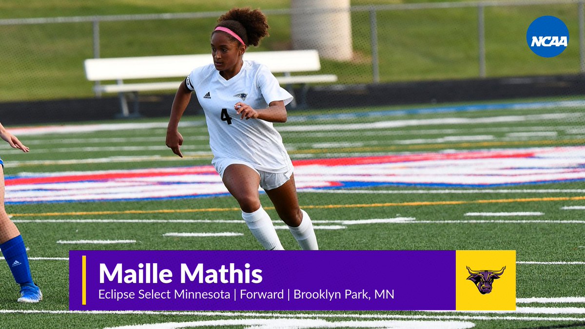 MinnStSoccer's tweet photo. Please welcome @MailleMathis to the #MavFam!
A forward, who was just named 1st Team All State, from Brooklyn Park who plays for @eclipseselectmn and @CPHSGirlsSoccer #NationalSigningDay https://t.co/t7gUDMZsUy