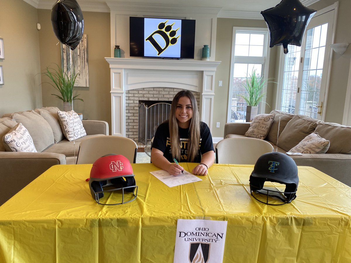 Ohio Dominican just gained a top notch student / athlete! Congrats to Liana and her family !