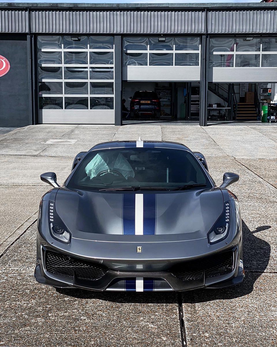 ReepGroup's tweet photo. This incredible Ferrari 488 Pista fully protected over at our @ReepSouthern site looking very nice out in the sun!⚡️
.
#reep #reepgroup #ferrarifriday  #ferrari #ferrari488pista #ferrari488 #supercar https://t.co/WqaqI5po48