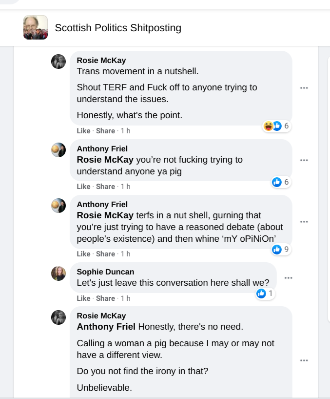 We are getting very tired of asking  @humzayousaf and  @engenderscot to condemn the violent misogyny which is enjoying something of an unchecked renaissance in “tolerant” Scotland. We know they won’t.