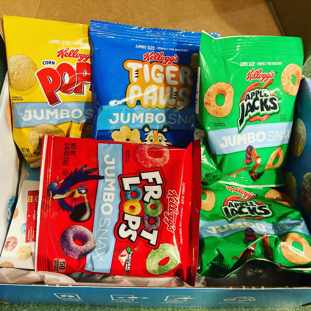 JenK0618's tweet photo. These jumbo cereal snacks from Kellogg’s are the perfect on the go treat for kids 🤩 Delicious and portable freebies my child loves!! #JumboSnax #contest #complimentary @KelloggsUS @Influenster @Influenster.eats https://t.co/zhMjAjGmgE