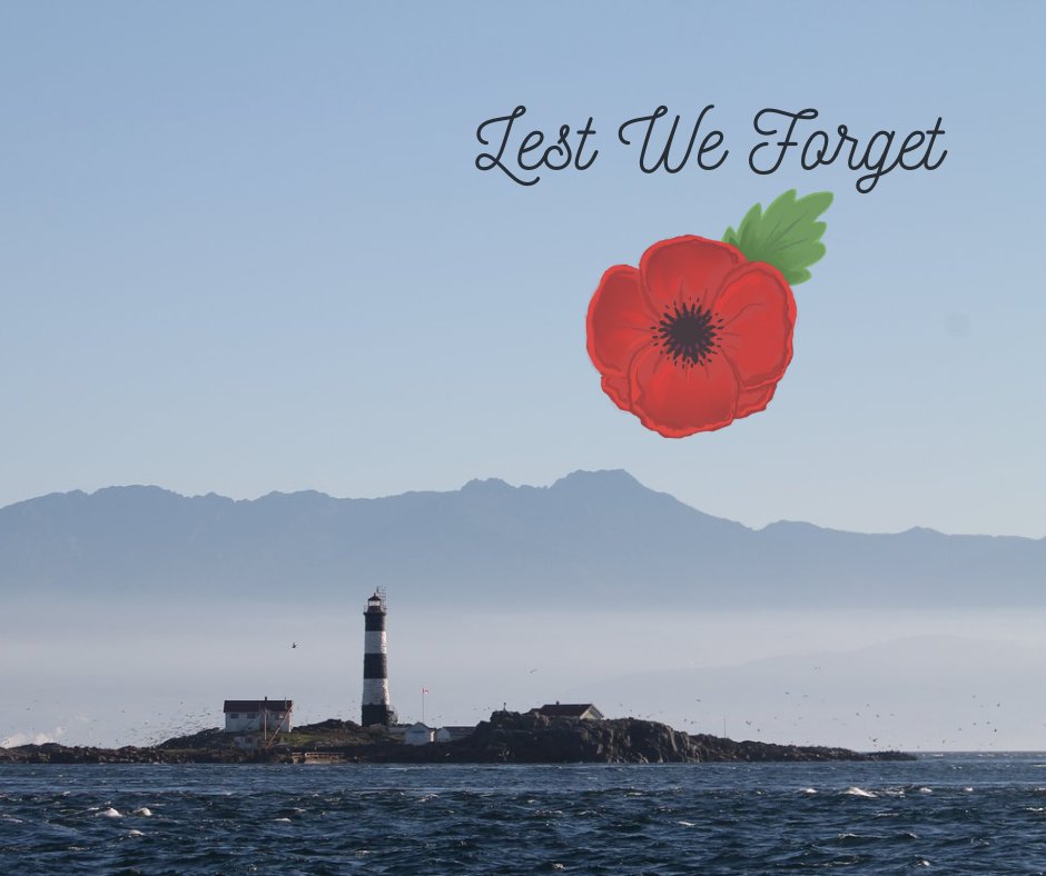 Today Canada honors those who served and sacrificed for our freedom. As a symbol of remembrance and hope for a peaceful future, we wear our poppies proudly. Lest we forget.

📸 Seanie Malcolm 

#racerockslighthouse #rememberanceday #lestweforget #poppy #wewillrememberthem