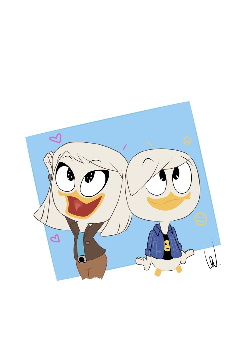 monikaloveart's tweet photo. Young Della and Donald in next Monday..๐
.
#ducktales #thefirstadventure #dtspoilers #youngdelladuck #youngdonaldduck #Loveducktales #disney #Ducktalesfanart #delladuck #donaldduck #mywork https://t.co/aef96SelMa