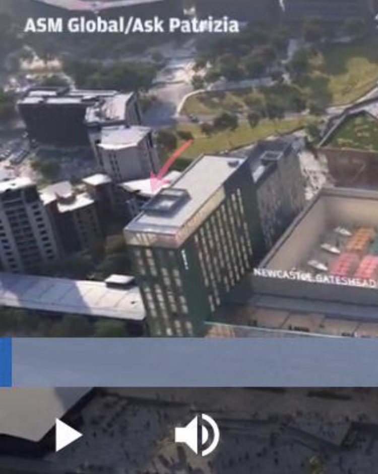 peter_bauckham's tweet photo. So disappointed with @Gateshead decision to approve planning permission for this poorly designed hotel, which will blight our #quayside and totally overshadow Baltic Quays apartments, as seen here in screenshot from promo video. The fight isn’t over. @BetterQuayside https://t.co/Fq6TWWaj7W
