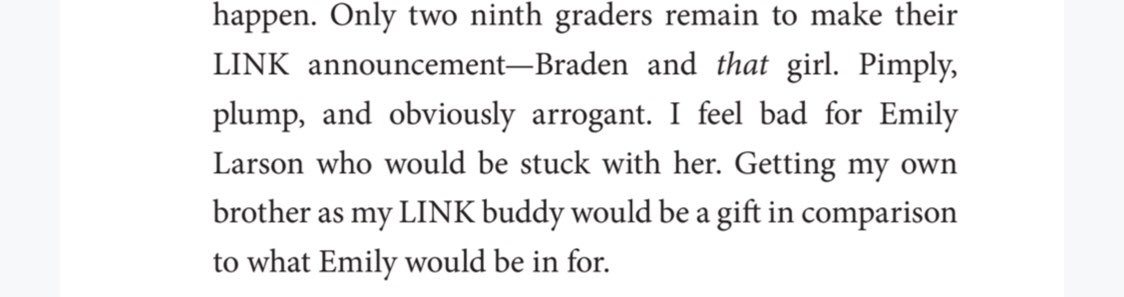 OH I SHOULDVE READ THE NEXT LINE. The only thing worse than autism? FAT TEENAGE GIRL WITH SPOTS