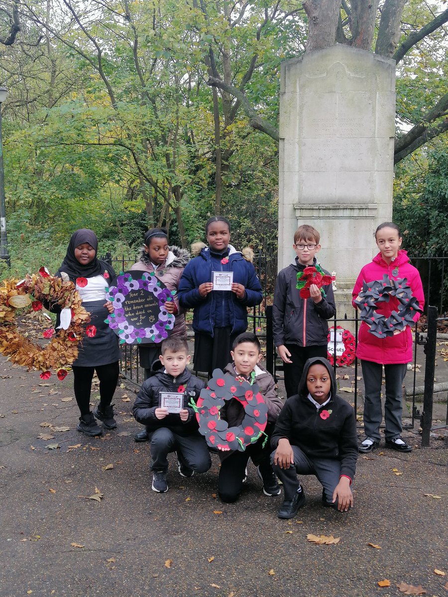 Today the pupils of Nightingale took part in 2 minutes silence to remember those who fought for our country