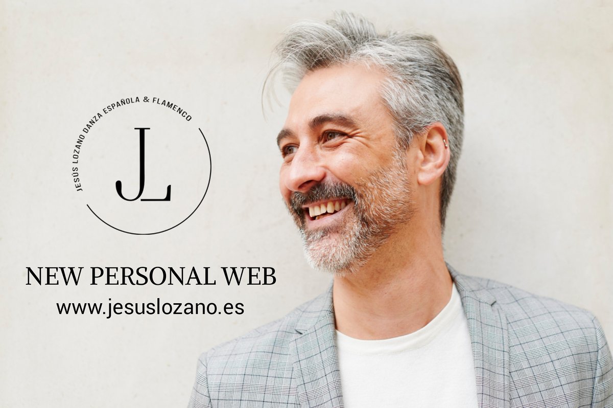 Jesuslozanoes's tweet photo. 🔴 𝐍𝐄𝐖 𝐏𝐄𝐑𝐒𝐎𝐍𝐀𝐋 𝐖𝐄𝐁

Comparto con todos vosotros mi Nᴜᴇᴠᴀ Wᴇʙ Pᴇʀsᴏɴᴀʟ. Aunque quedan cosas por determinar ya podéis hechar un primer vistazo.

Os animo a entrar en ella:
https://t.co/sP8twGdXX5

#JesúsLozano #WebPersonal #DanzaEspañola #flamenco #Madrid https://t.co/dleoOpCr2r