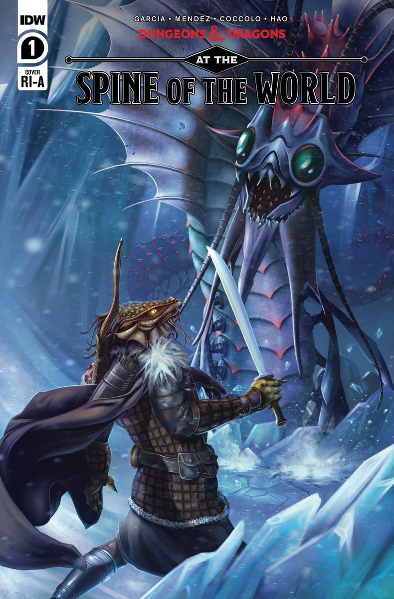 AJ Mendez (@theajmendez) on Twitter photo Dungeons & Dragons: At the Spine of the World is OUT NOW!!!
Story by <a href="/Aimee_Garcia/">Aimee Garcia</a> & ME!
Art by #MartinCoccolo
Colors by #KatrinaMaeHao
Character Design by <a href="/MaxDavenportYo/">Max ⚡ Davenport - TYRANT FALL 3</a>
<a href="/IDWPublishing/">IDW Publishing</a> <a href="/megan_mb/">Megan Brown</a> <a href="/DavidHedgecock/">David Hedgecock</a> <a href="/Wizards_DnD/">Dungeons & Dragons</a>
In stores or Comixology: m.comixology.com/Dungeons-Drago… Dungeons & Dragons: At the Spine of the World is OUT NOW!!!
Story by <a href="/Aimee_Garcia/">Aimee Garcia</a> & ME!
Art by #MartinCoccolo
Colors by #KatrinaMaeHao
Character Design by <a href="/MaxDavenportYo/">Max ⚡ Davenport - TYRANT FALL 3</a>
<a href="/IDWPublishing/">IDW Publishing</a> <a href="/megan_mb/">Megan Brown</a> <a href="/DavidHedgecock/">David Hedgecock</a> <a href="/Wizards_DnD/">Dungeons & Dragons</a>
In stores or Comixology: m.comixology.com/Dungeons-Drago…
