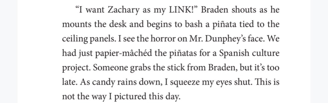 There seems to be a theme with Braden and food