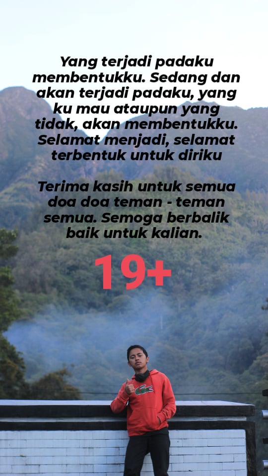 Anggitnugraha5's tweet photo. Alhamdulilah 19+ https://t.co/iTLKNYziJv
