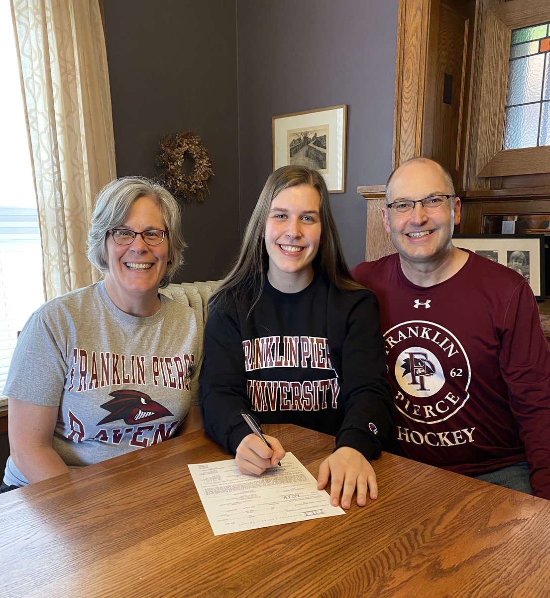 MplsSouthwest's tweet photo. Congratulation to senior hockey standout, Julia Stevens on signing her National Letter of Intent today to play hockey at Franklin Pierce University! 

Go Lakers! ⚓️

@whshockeympls @juliastevens191 @StribSports @MPS_News https://t.co/KnAfw3iyHI