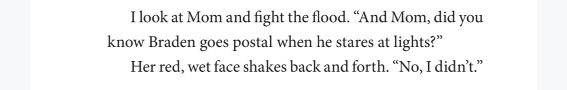 HOW. HOW DOES THE MOM NOT KNOW