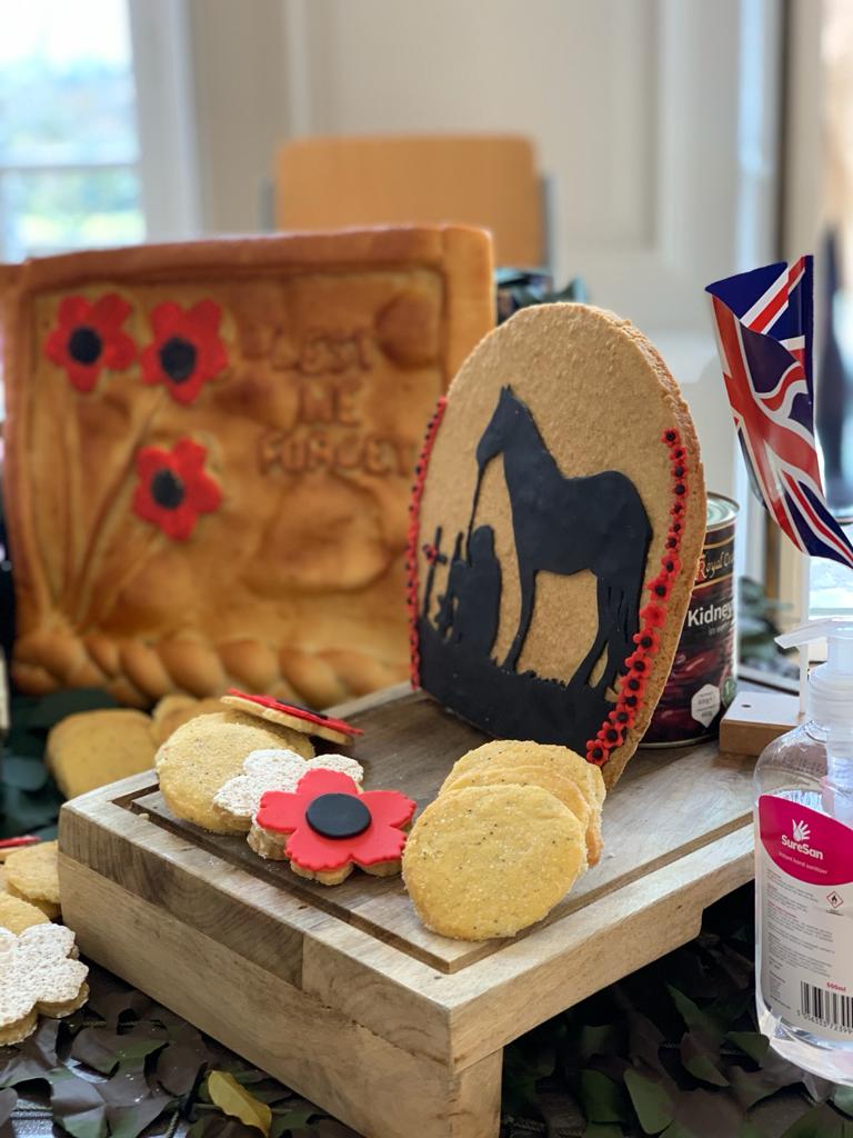 Equestrian_PC's tweet photo. So much admiration for the detail that has gone into this display that was created in the old library @PangColl to mark #RemembranceDay and #ArmisticeDay #LestWeForget https://t.co/72SqxwQ8BP