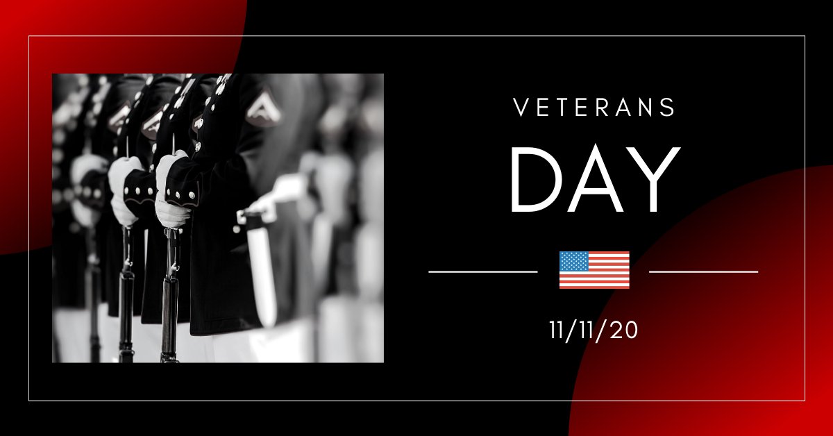 Happy #VeteransDay to all who have served our country; your loyalty has not gone unnoticed. Thank you for your service! 🙏