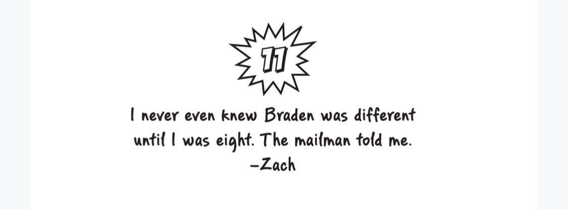 Hold up. This kid didn’t notice anything different about his brother until he was 8 and 4 years later he has all this hatred?? WTF