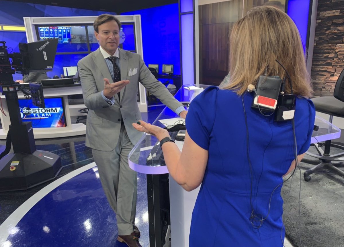 newstucker's tweet photo. Behind the scenes... will SCOTUS strike Affordable Care Act? With @GregIsaacsLaw who thought my mic and IFB packs were jet fueled. 😜#AffordableCareAct #SCOTUS #SCOTUS2020 @6News Tonight at 5:30. https://t.co/8CG5xnZHv6