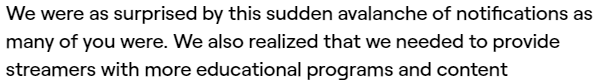 Twitch was as "surprised" by copyright law as the Austin Powers villain was surprised by a steamroller -- and made as much effort to avoid it.