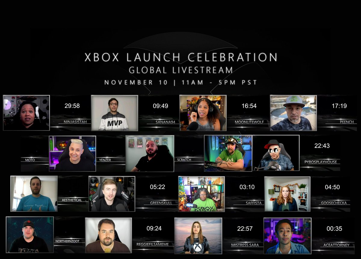 It was such a special opportunity for the Xbox MVPs to join many others and be a part of the #XboxSeriesX celebration yesterday! Thank you so much, <a href="/Xbox/">Xbox</a>MVP @Xbox. 🥂