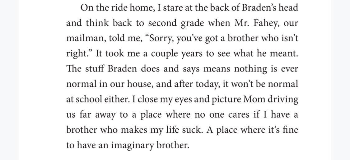 Wow. There’s so much in this one. The mailman’s comment?? The fact it was 4 years ago and it took a couple years for Zach to figure it out so he’s only had this resentment since he was 10 or 11? A year or two?? The fact his brother makes his life suck??