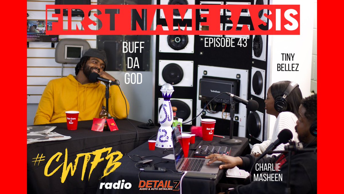 Get the facial expressions & all that at 5PM‼️ 
#CWTFBradio Episode 43 w/ @BuffdaGOD on YOUTUBE at 5pm‼️
#Subscribe to the channel NOW‼️‼️‼️

youtube.com/CWTFBRadio