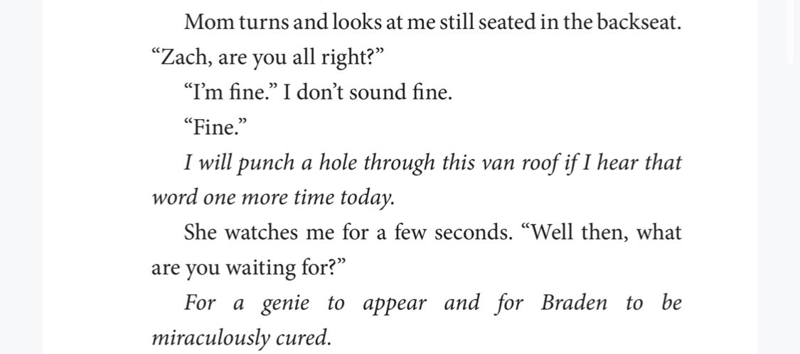 I was going to comment on the anger issues with wanting to punch something but then I got to “cured” AUTISM IS NOT A DISEASE. IT DOES NOT NEED CURED.