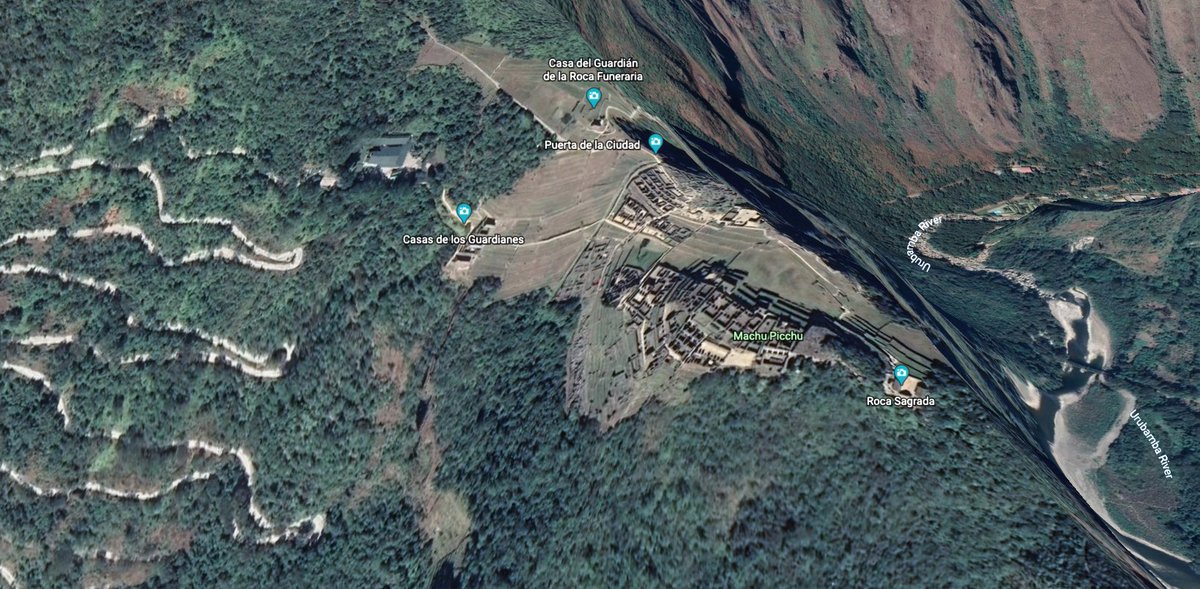 vivekparasharr's tweet image. #30DayMapChallenge - Day 11 - 3D
Would have liked to plot a 3D model of Machu Picchu, but couldn’t find the data, so posting some screenshots from Google Earth. #EarthPy seems interesting though.