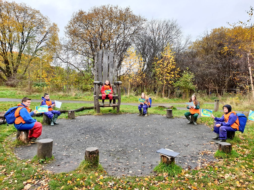 BlairvadachDan's tweet photo. Today we took our @EastbankPri teams to the #CunningarLoop to explore a new #environment.
#Orienteering &amp; #Bouldering were the activities of choice &amp; my wee team excelled at both. Tomorrow they venture up to @BlairvadachOEC for new #Challenges 
See comments below for more photos! https://t.co/GeSOIkc2hF