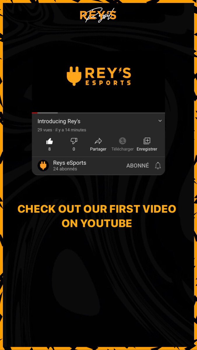 ReyseSports's tweet photo. Happy to announce our first video ⚡️ https://t.co/2UzNUPfGyp https://t.co/Jsn57nQb1O