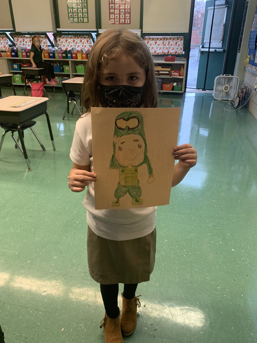 mrsrouseroom21's tweet photo. Today we celebrated our veterans by drawing pictures of soldiers and reading stories.❤️🇺🇸💙 #gpp https://t.co/QVv32Nrfpx