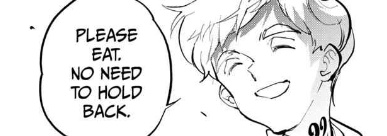 And the way he presented himself in front of everyone as the guardian in the tree shelter.Since Isabella is the authoritative figure Norman is very familiar to, maybe he took those manners when he's a "housemaster" himself.