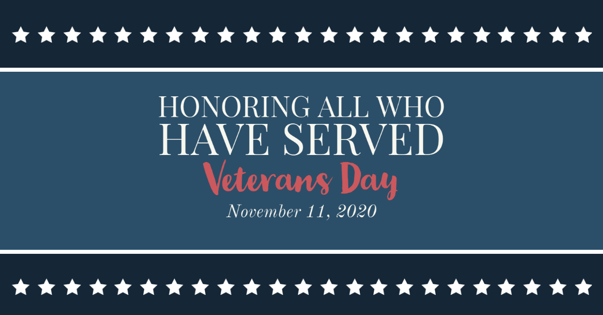 MyTeamRedDog's tweet photo. Today we honor all of the brave women and men who have served on behalf of our great nation. If you are a #Veteran looking for a professional opportunity, feel free to reach out today at FreeResumeReview@TeamRedDog.com.
#VeteransDay2020 https://t.co/JDLUPJlMkX