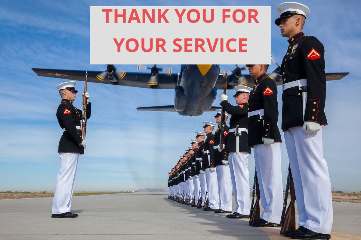 THANK YOU FOR YOUR SERVICE!!!
We Appreciate you all and the sacrifices you've made and continue to make for us.