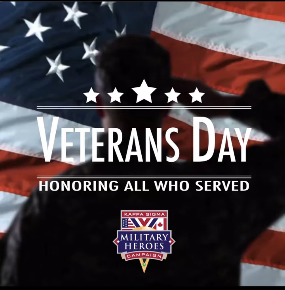 Today we honor all the men and women who have served our country.