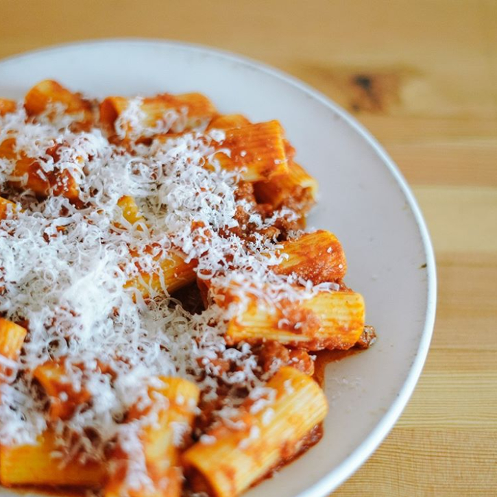 17thavesw's tweet photo. As much as we LOVE the pizza from #UnaPizza, their pasta is looks pretty tasty too 🤤 #MeetMeon17th #YYC https://t.co/NnifxykP57