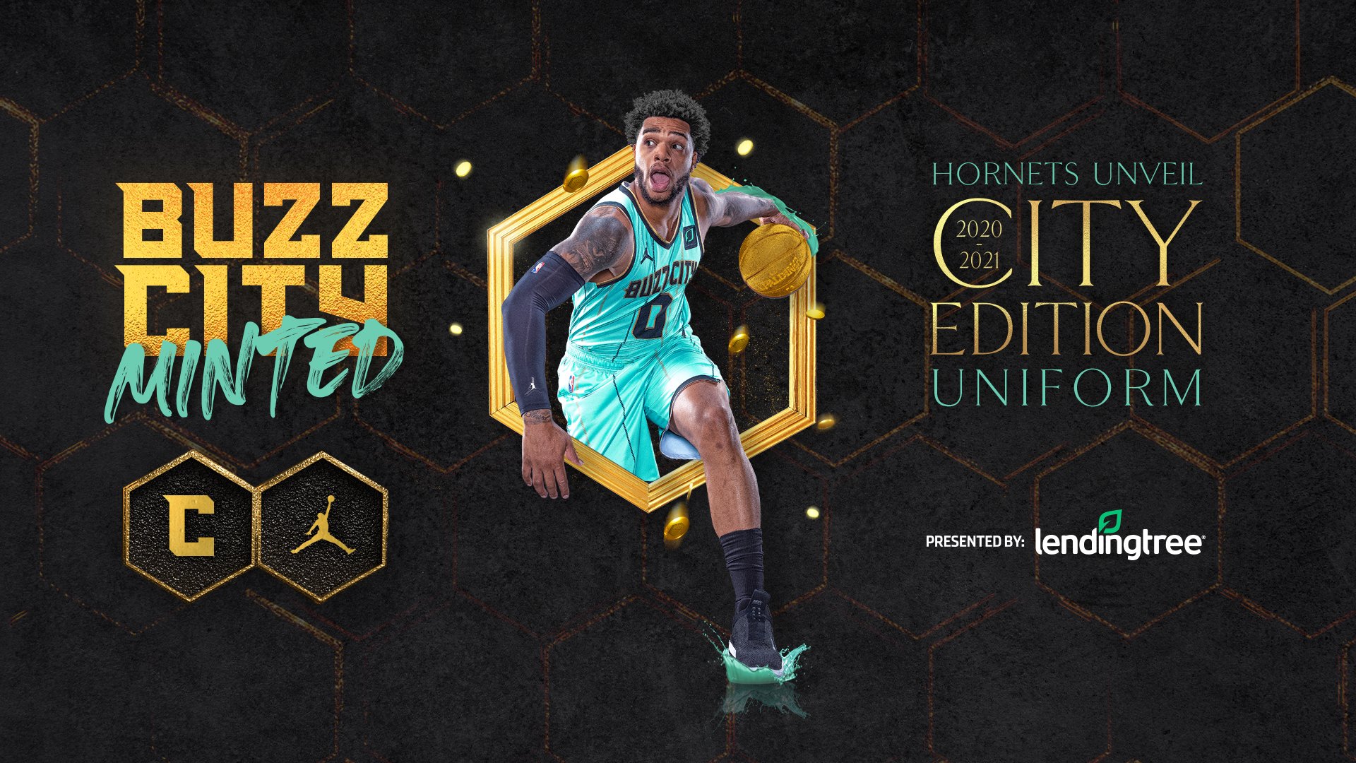Download Charlotte Hornets Buzz City Wallpaper