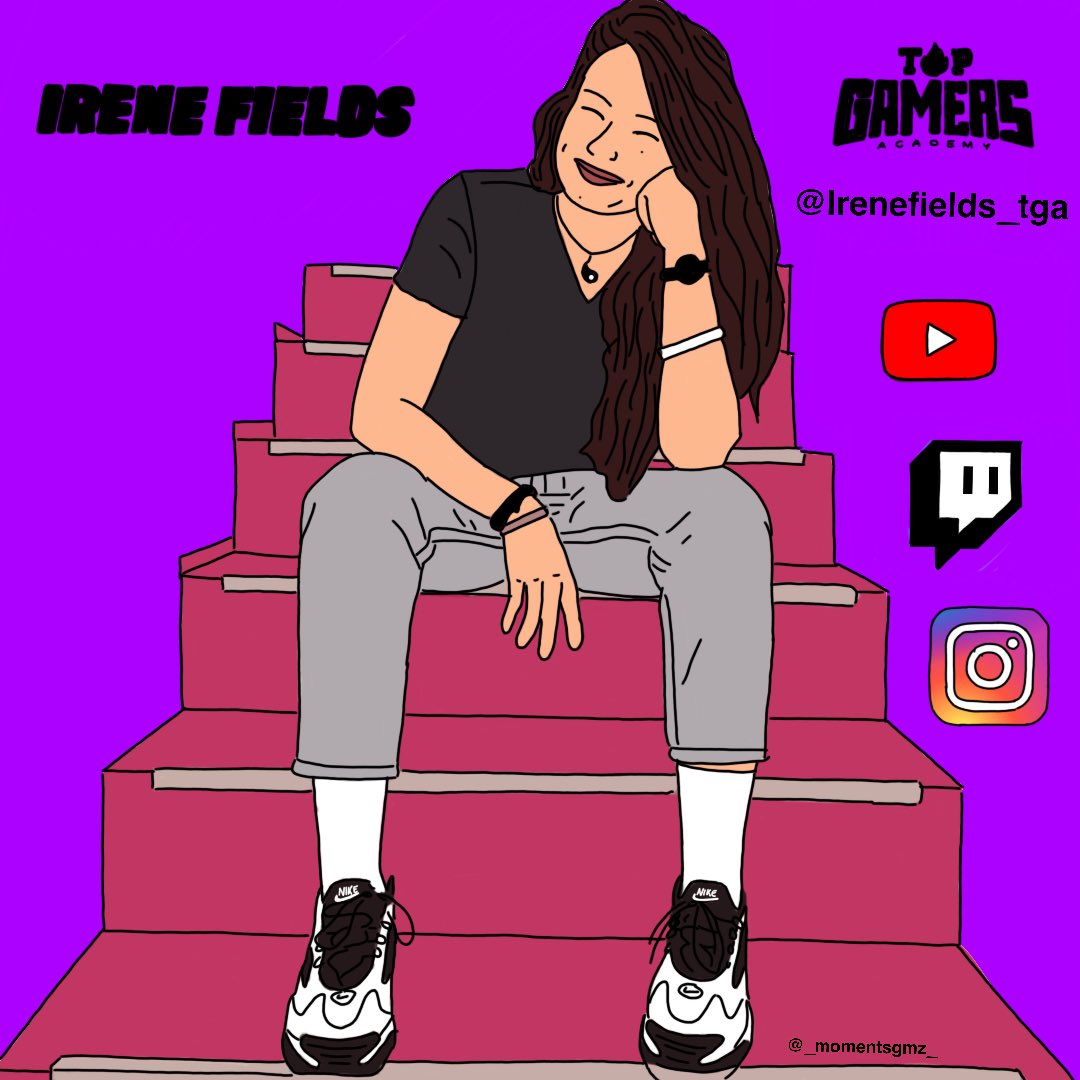 Shgoal1's tweet photo. Esta semana hay que dar mucho apoyo y ánimo a nuestra @IreneFieldsYT, que se note que estamos con ella al 100%! ❤️💪🏼#IreneFields #TopGamers11NOV https://t.co/M34j3Kd2YM