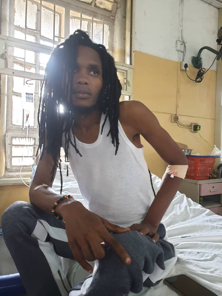 CynthiaDing3's tweet photo. Michael opadoja has been diagnosed with cancer and he needs your help to beat it. He has had 9 chemo's and needs to be flown abroad to save his life. No amount is too little.#HelpMichaelBeatCancer #HelpMichaelBeatCancer https://t.co/3pKozsg1Oq