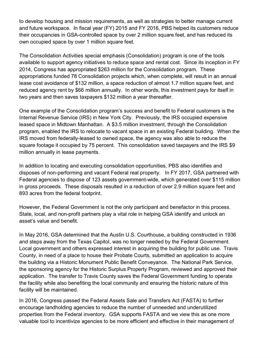 -  @GSAEmily your Feb 2018 written testimony proves to contain at least 6 blatant lies“...distilled into four guiding principles that can be applied to every aspect of GSA’s mission: ethical leadership, reducing duplication, increasing competition improving transparency”