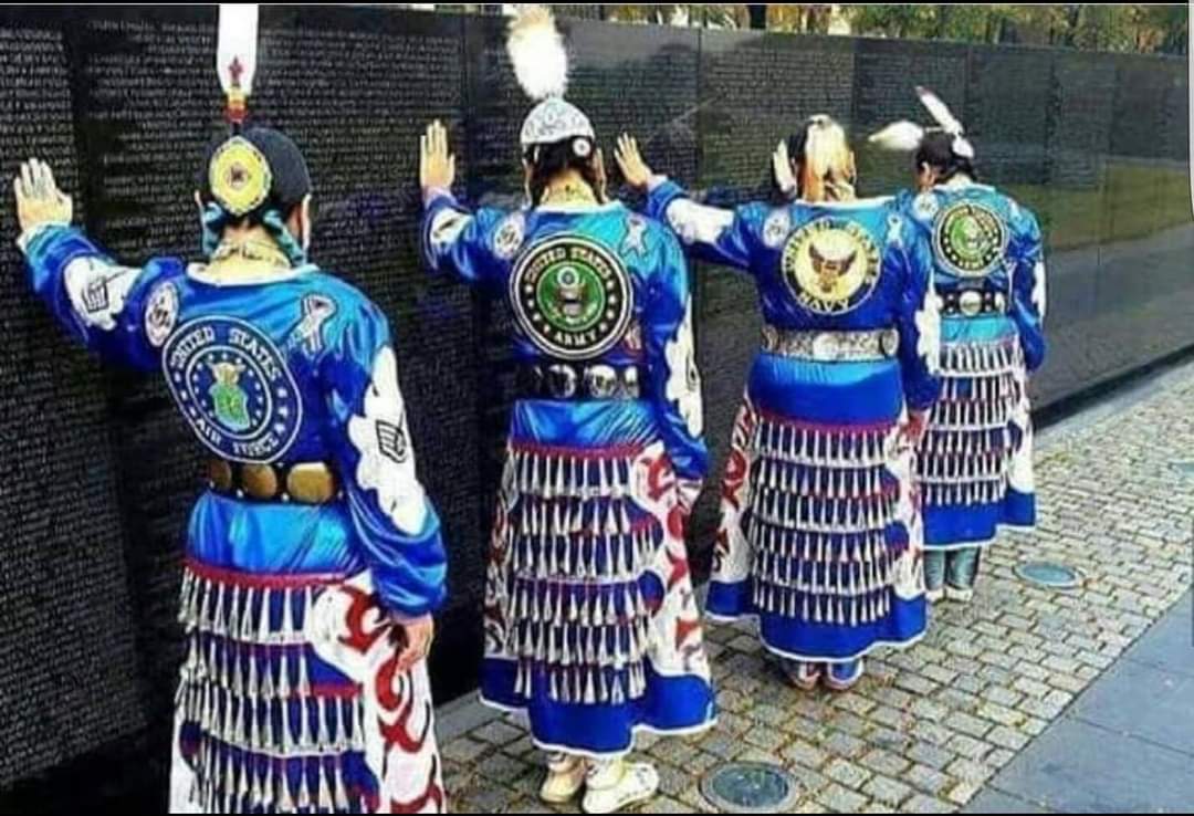DKbaum1389's tweet photo. Happy Veterans day from one Veteran to another! #NativePride #NativeVeteran #TlingitPride https://t.co/6fXAJPvLqq